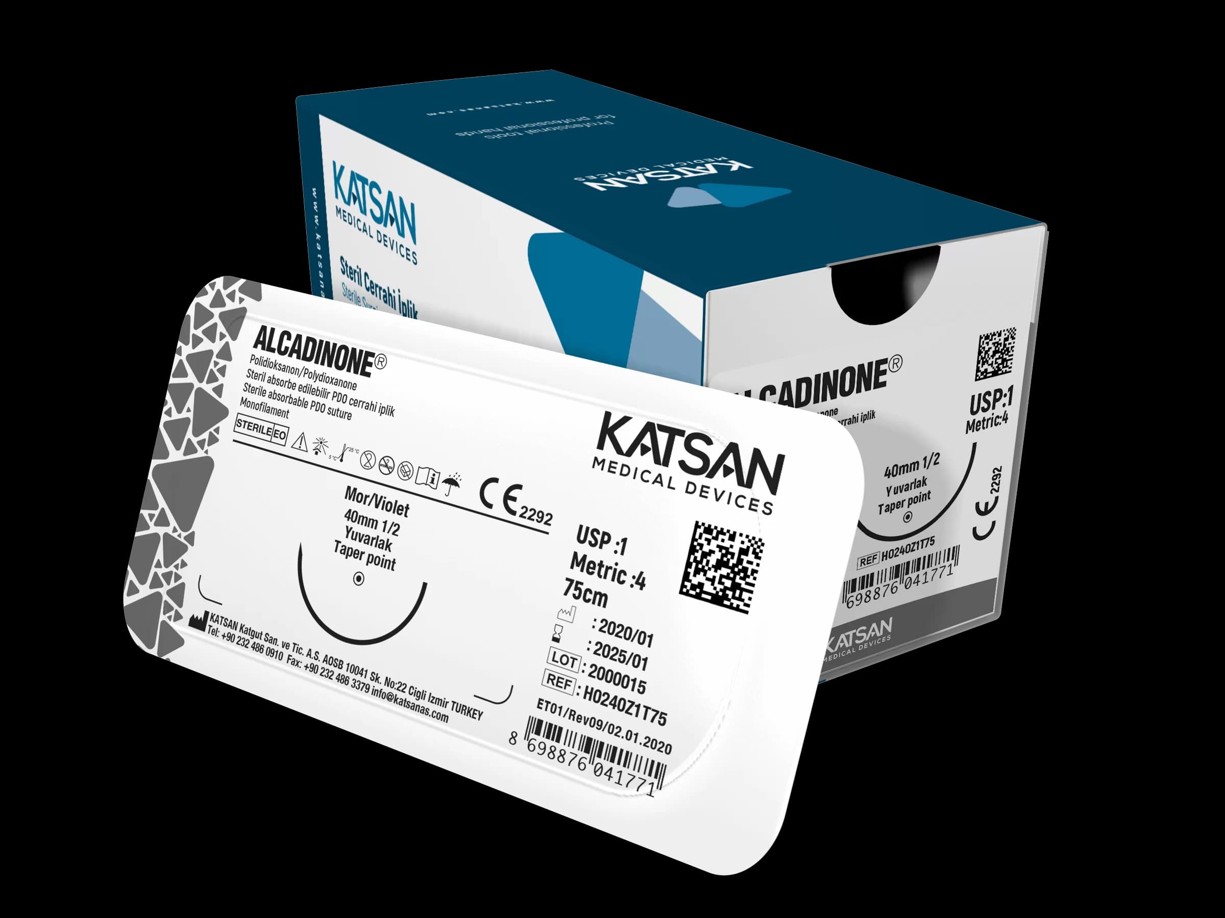 Emilebilen Sütür Alcalactone (PDO-PDS) — görsel 1